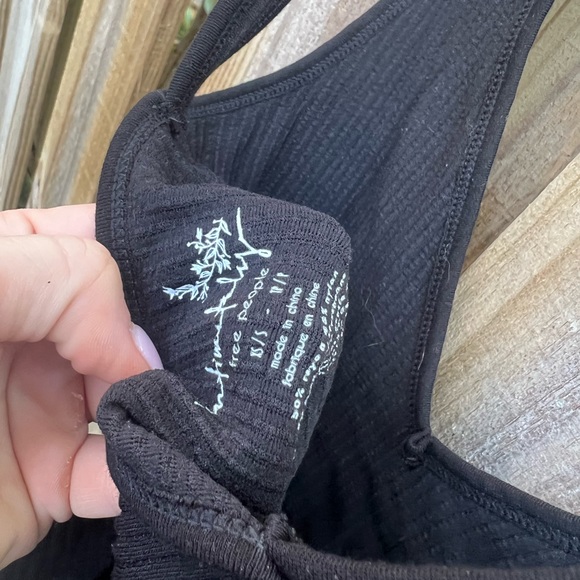 Free People Black Tank Top - Picture 3 of 3